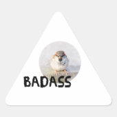 Sparrow - Badass Sticker (Voorkant)