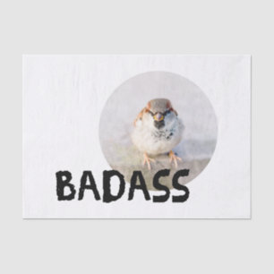 Sparrow - Badass Tissuepapier
