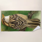 Sparrow Beach Towel - Little Bird Strandlaken (Voorkant)