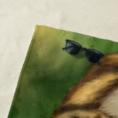 Sparrow Beach Towel - Little Bird Strandlaken (In situ)