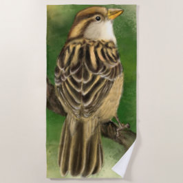 Sparrow Beach Towel - Little Bird Strandlaken