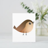 Sparrow Bird Cartoon (Staand voorkant)