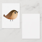Sparrow Bird Cartoon Advieskaart (Voorkant / Achterkant)