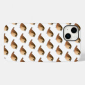 Sparrow Bird Cartoon Case-Mate iPhone Case (Achterkant (horizontaal))