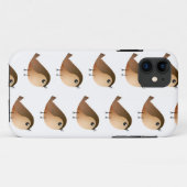 Sparrow Bird Cartoon Case-Mate iPhone Case (Achterkant (horizontaal))