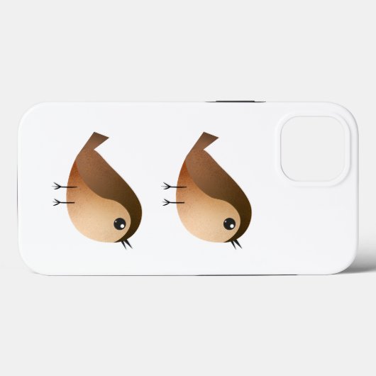 Sparrow Bird Cartoon Case-Mate iPhone Case (Achterkant (horizontaal))