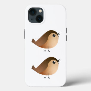 Sparrow Bird Cartoon Case-Mate iPhone Case