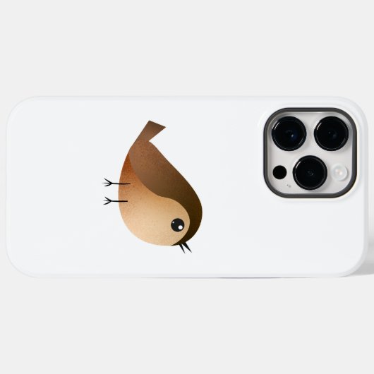 Sparrow Bird Cartoon Case-Mate iPhone Case (Achterkant (horizontaal))