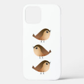 Sparrow Bird Cartoon Case-Mate iPhone Case (Achterkant)