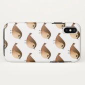 Sparrow Bird Cartoon Case-Mate iPhone Case (Achterkant (horizontaal))