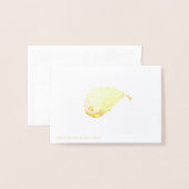 Sparrow Bird Cartoon Folie Kaarten (Met envelop)