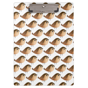 Sparrow Bird Cartoon Klembord
