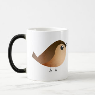 Sparrow Bird Cartoon Magische Mok