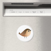 Sparrow Bird Cartoon Magneet (Insitu (Vaatwasser))