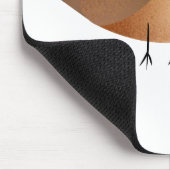 Sparrow Bird Cartoon Muismat (Hoek)