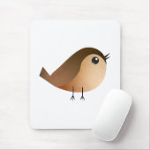 Sparrow Bird Cartoon Muismat (Met muis)