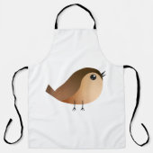 Sparrow Bird Cartoon Schort (Voorkant)