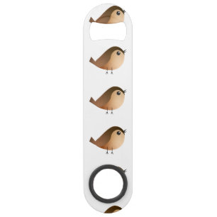Sparrow Bird Cartoon Speed Flessenopener