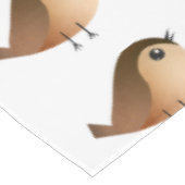 Sparrow Bird Cartoon Tafelkleed (Gekanteld)