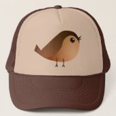 Sparrow Bird Cartoon Trucker Pet (Voorkant)