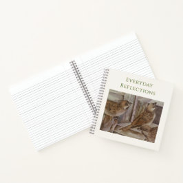 Sparrow Bird Notebook | Nature Journal Gift | NZ Notitieboek