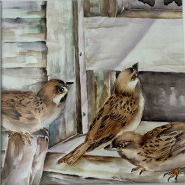 Sparrow Bird Notebook | Nature Journal Gift | NZ Notitieboek