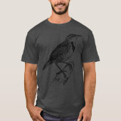 Sparrow BirdGreat Sparrow KledingSparrow voedingsm T-shirt (Voorkant)
