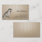  Sparrow Calling Card Contactkaartje (Voorkant / Achterkant)