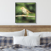 Sparrow Canvas Afdruk (Insitu (Slaapkamer))