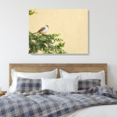 Sparrow Canvas Afdruk (Insitu (Slaapkamer))