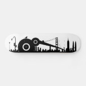 Sparrow city skateboard (Horizontaal)