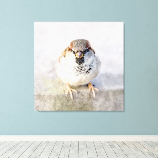 Sparrow - De Warrior Canvas Afdruk (Insitu (Houten vloer))