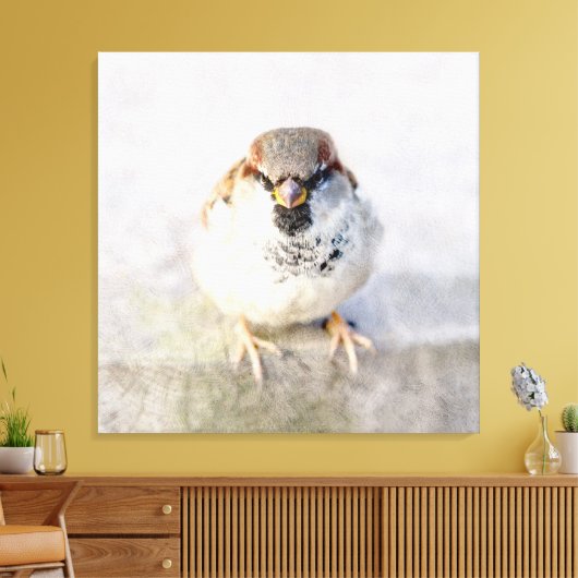 Sparrow - De Warrior Canvas Afdruk (Insitu (Woonkamer))