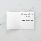 Sparrow Feeding Chick  Asian Art Feestdagen Kaart (Binnen)