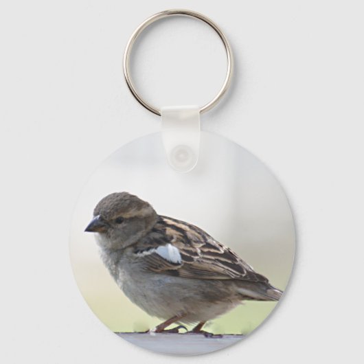 Sparrow-foto Sleutelhanger (Voorkant)