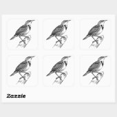 Sparrow-Great Sparrow kleding/Sparrow Sticker (Vel)