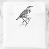 Sparrow-Great Sparrow kleding/Sparrow Sticker (Tas)