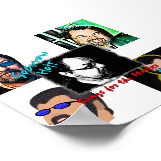 Sparrow Holt "Lied for the Master"-poster Poster (Hoek)