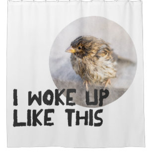 Sparrow - Ik werd zo wakker Douchegordijn