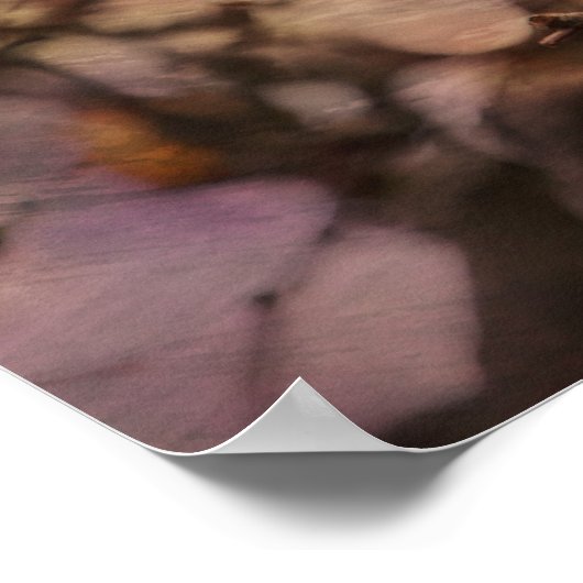 Sparrow in a Crab Apple Tree Poster (Hoek)