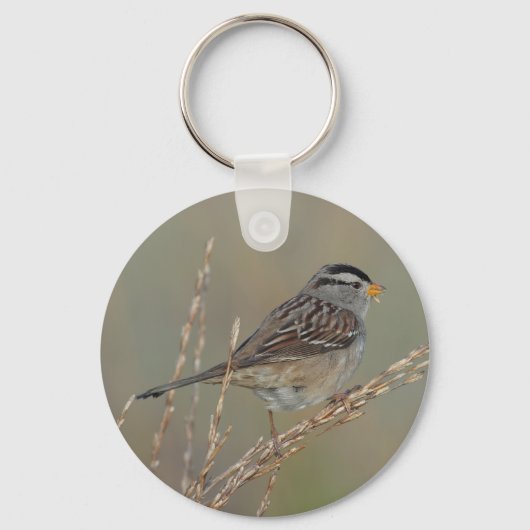 Sparrow in the Grass 2 Sleutelhanger (Voorkant)
