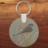 Sparrow in the Grass 2 Sleutelhanger (Voorkant)