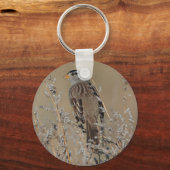 Sparrow in the Grass Sleutelhanger (Voorkant)