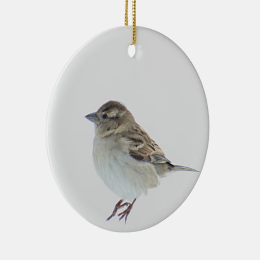 Sparrow Keramisch Ornament (Rechts)