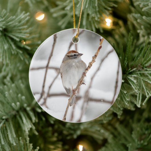 Sparrow | Keramisch Ornament (Boom)