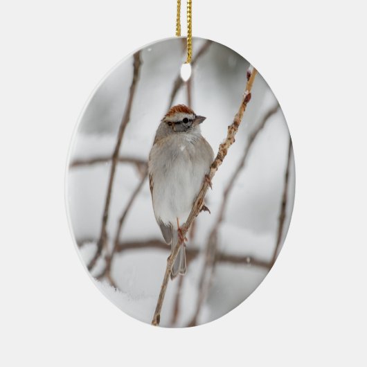 Sparrow | Keramisch Ornament (Rechts)