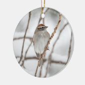 Sparrow | Keramisch Ornament (Links)