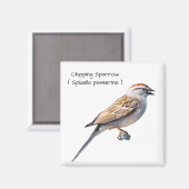 Sparrow Magneet (Voorkant / Achterkant)