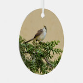 Sparrow Metalen Ornament (Voorkant Rechts)