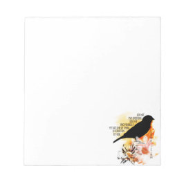 Sparrow not vergeten notitieblok